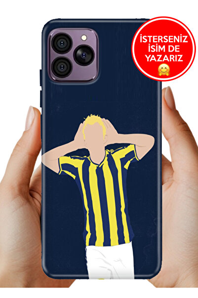 HİKİNG A41 Kılıf Baskılı TR-Üretim Kapak Silikon Sarı Lacivert Gol
