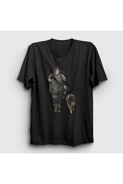 Presmono Unisex Μαύρο T-Shirt Daryl Dixon V3 The Walking Dead 520833 ττ