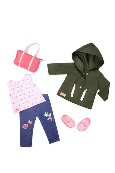 Our Generation Llama Top 46 cm Oyuncak Bebek Kıyafet Seti