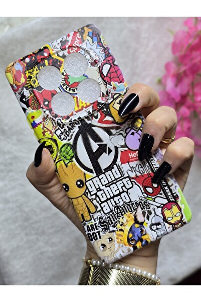 SUPER FRAME Xiaomi Redmi Note 14 PRO 4G Uyumlu Baskılı Şeffaf Telefon Kılıfı