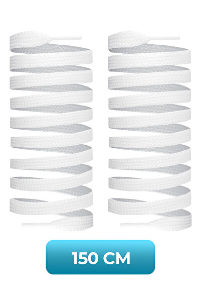 GoLite 150 Cm Yassı Spor Ayakkabı Bağcık, Orijinal Sneakers Bağcığı, Bağ 1 Çi...