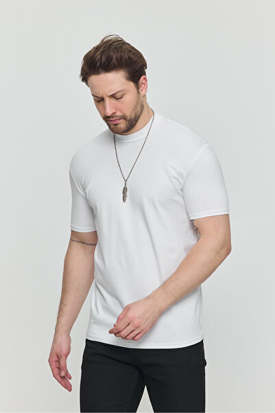 PELİTİSS Yarım Balıkçı Yaka  Kısa KıT-Shirt