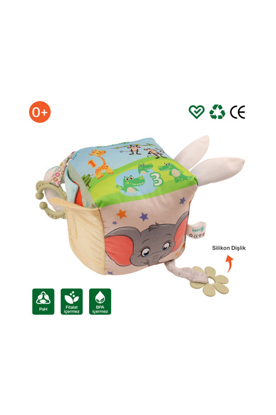 Been İlk Hışırtılı Aktivite Kitabım & Askılı Montessori Aktivite Oyuncağı