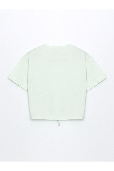 LC Waikiki Crew Neck Girl's Crop T-Shirt
