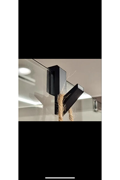 3DBU Duşa Kabin Askılık 5li- SİYAH