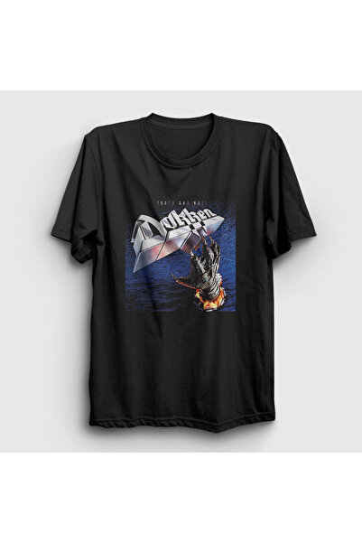 Presmono Unisex crni zub i nokat Dokken T-shirt 525243tt