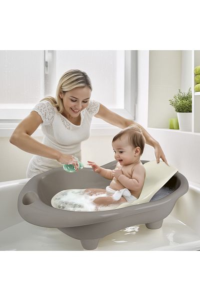 Dolu Anatomicky vyztužená vana Hippo - šedá