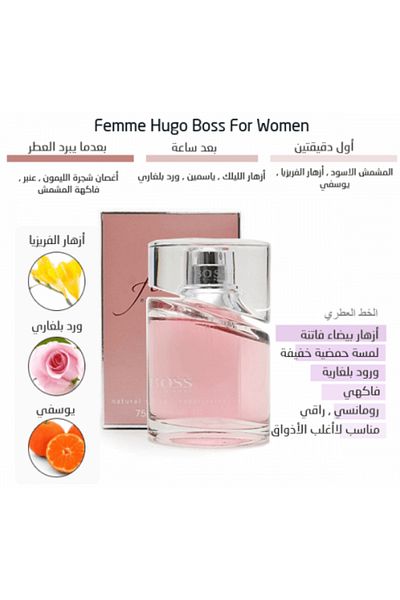 Hugo Boss Femme EDP 75mlهوغو بوس عطر فام 75 مل