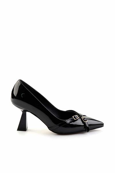 Bambi Black Women's Classic Heeled Shoes K 01231401408
