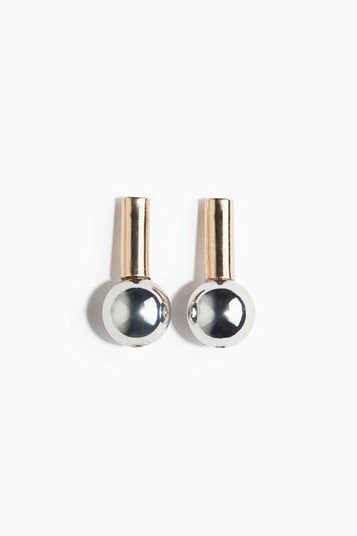 H&M Two-toned earrings