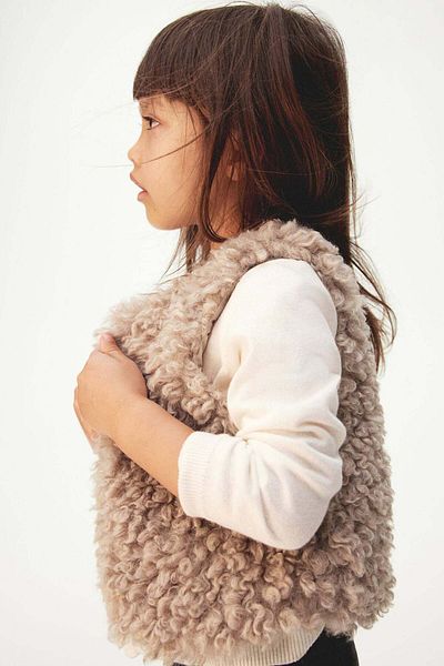 H&M Fluffy gilet