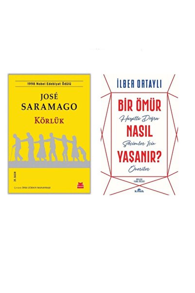 Kırmızı Kedi Yayınları Körlük - Jose Saramago - Bir Ömür Nasıl Yaşanır? - İlb...