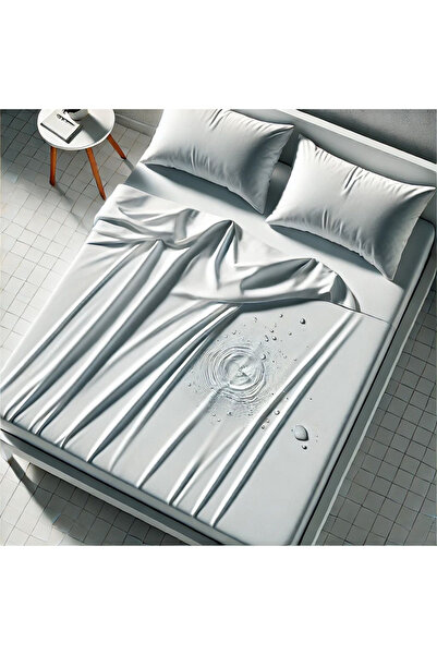 TUENSU TEK KİŞİLİK SIVI GEÇİRMEYEN ALEZ TAKIMI 100*200 LASTİKLİ ALEZ 1 ADET S...