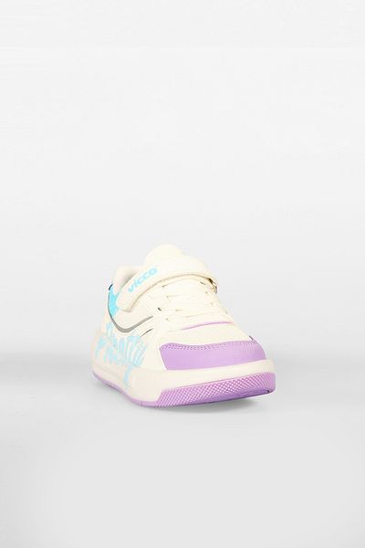 Vicco Pretty Model Lighted Baby Girl and Child White Sneaker