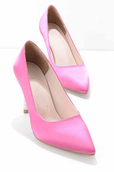 Bambi Fuchsia Women's Evening Dress Shoes K01205090538