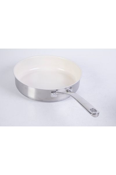 Martha Stewart Midvale SS Cookware Ceramic coated 8Pcs