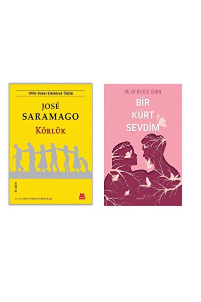 Kırmızı Kedi Yayınları Körlük - Jose Saramago - Bir Kürt Sevdim - Dilek Bilgi...
