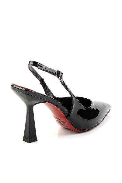 Bambi Siyah Kadın Klasik Topuklu Ayakkabı K01231437708