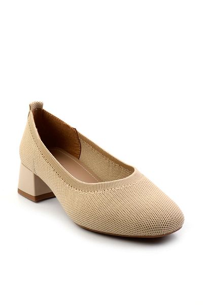 Bambi Pantofi clasici cu toc de damă bej K01213106282