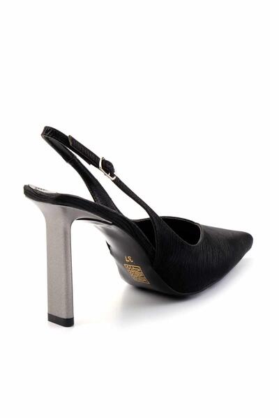 Bambi Černé dámské večerní společenské boty K01209222238