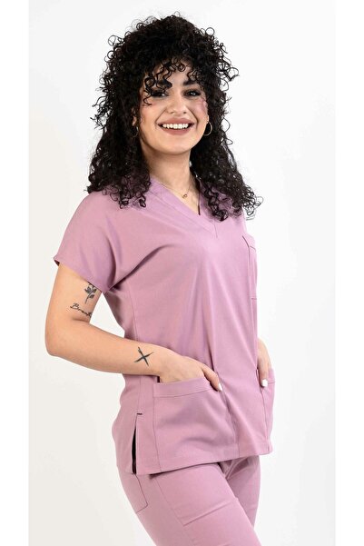 Kıraç Uniform Greys - Pudra - Tek Üst