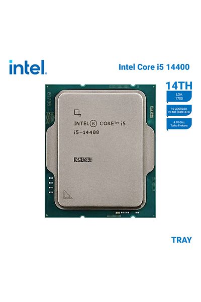 Intel Raptor Lake I5-14400Fanless W/Vga 10C 2.50/4.70Ghz 20Mb Lga1700