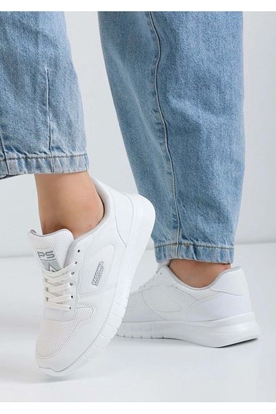 Kocamanlar Ayakkabı Pasomia 011 Unisex Αθλητικά Παπούτσια ΛΕΥΚΑ