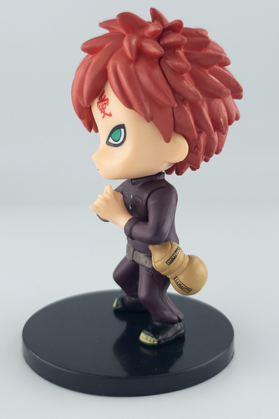 shop Naruto Shippuden Gaara Figure – 9 cm Collection Figure with Sand Pot Detail