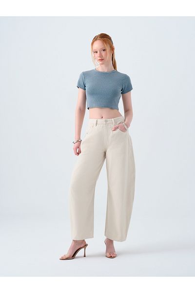 Loft Barrel Barrel Fit Women's Trousers