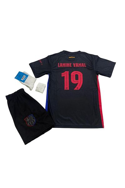 Lion Spor L'amine Yamal 2024-25 Νέας σεζόν εκτός Παιδική φανέλα 4 τεμαχίων