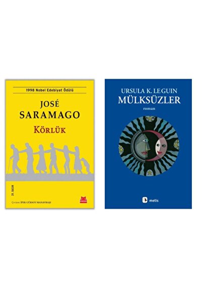 Kırmızı Kedi Yayınları Körlük - Jose Saramago - Mülksüzler - Ursula K. Le Guin