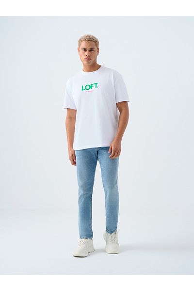Loft Мъжка широка тениска - K. ръкав
