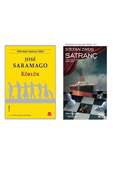 Kırmızı Kedi Yayınları Körlük - Jose Saramago - Satranç - Stefan Zweig