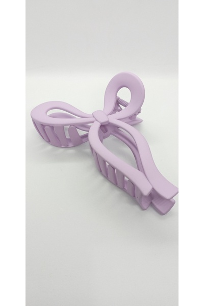 ndjewelry مشبك مزلاج بعقدة بلون أرجواني غير لامع