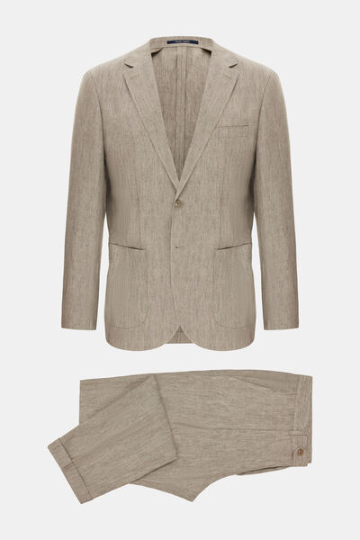 W Collection BEJ DÜĞMELİ TAKIM ELBİSE