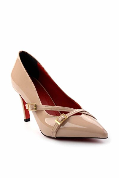 Bambi Nude Kadın Klasik Topuklu Ayakkabı K01455020008