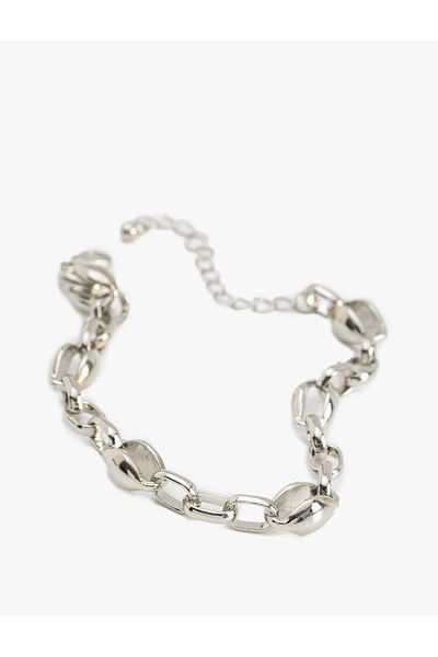 Koton Adjustable Bracelet with Chain Detail