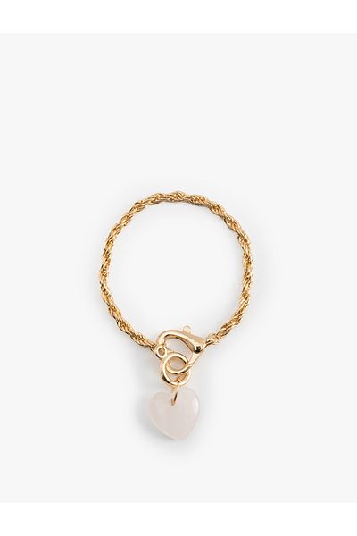 Koton Heart Detailed Chain Bracelet