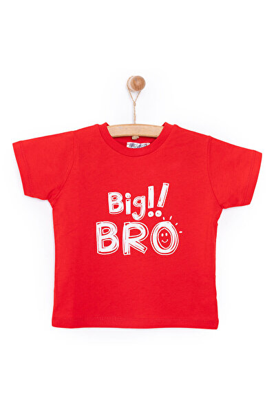 ebebek Hello Baby Μπλουζάκι Big Bro με τύπωμα Basic για αγοράκι