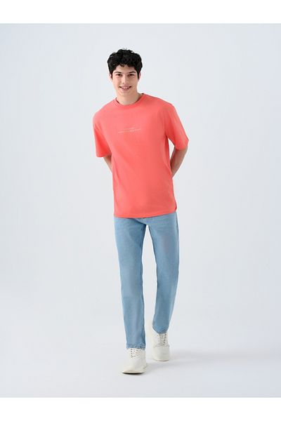 Loft Ανδρικό Loose Fit T-Shirt - Κοντό Μανίκι