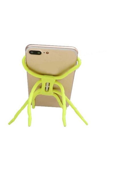 Generic Spider Podium Multi-function Mobile Holder - Yellow