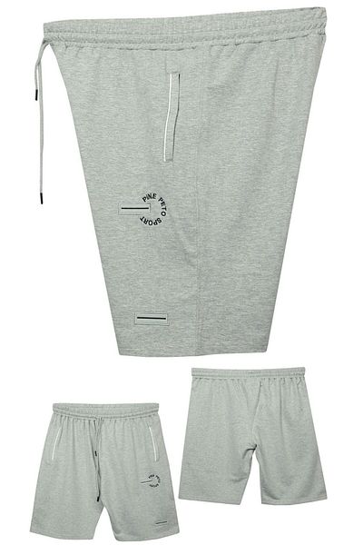 marufshop Men's Large Size Oversized Lycra Combed Cotton Shorts Suitable for Weights between 110 - 150 Kilograms