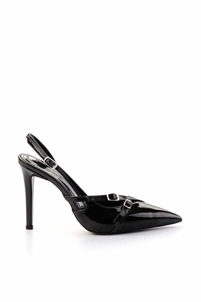 Bambi Black Women's Classic Heeled Shoes K 01667010108