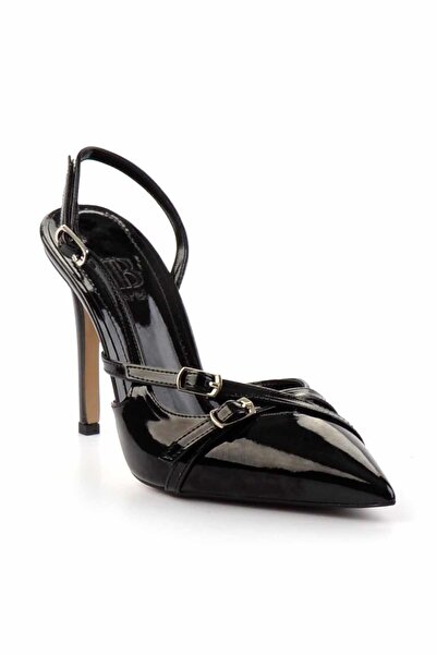 Bambi Black Women's Classic Heeled Shoes K 01667010108