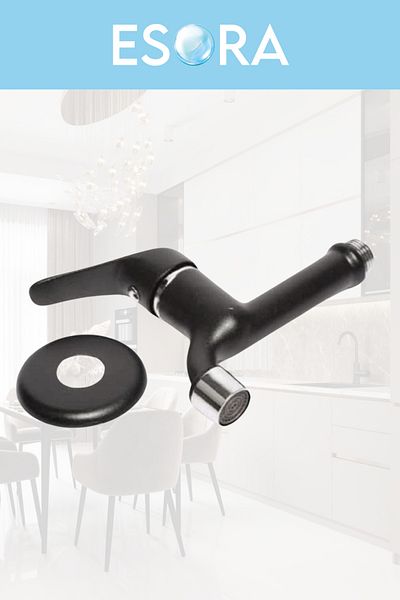 BDL ARMATÜR Black Mix Wc Faucet Fountain
