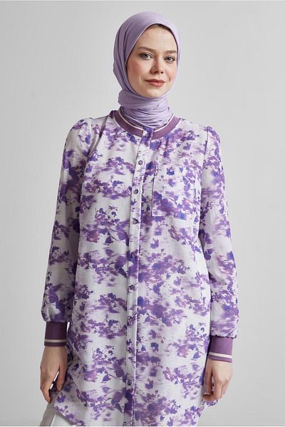Alvina Patterned Tunic 45424