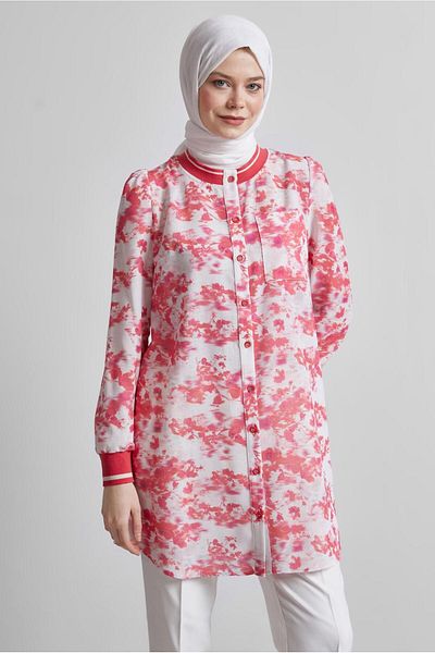 Alvina تونيك منقوش 45424