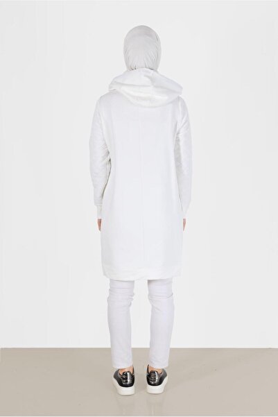 Alvina Спортивний туніка з капюшоном, оздоблена капітонним візерунком 42344