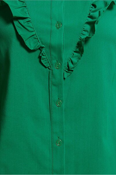 Alvina Firfir Detailed Shirt Tunic 44589