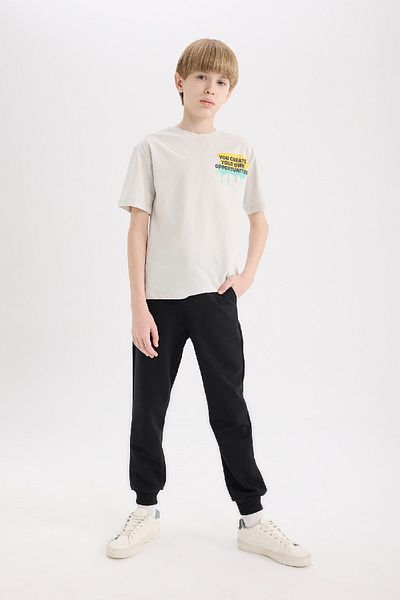 DeFacto Black Boy's Sweatpants E7338A8/Bk27